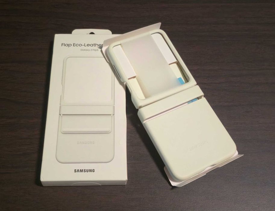 Husa piele originala Samsung Flap Eco-Leather Case Galaxy Z Flip 5 F731