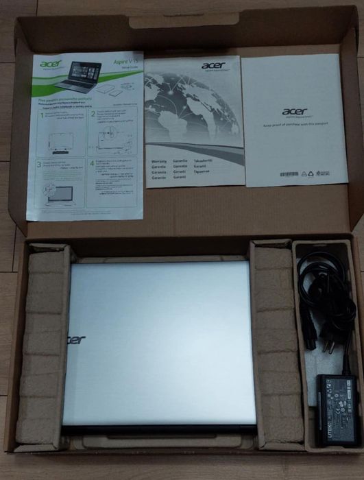 Laptop Acer Aspire 15.6" i7-4510u,2.20-3.1 GHz boost,8 GB RAM,Hdd 1TB