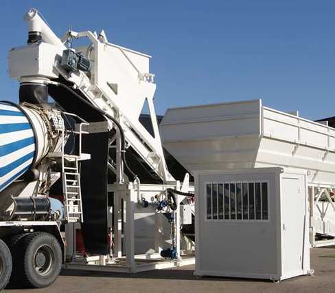 Надежный бетонный завод "сухого бетона" (не имеет смесителя)