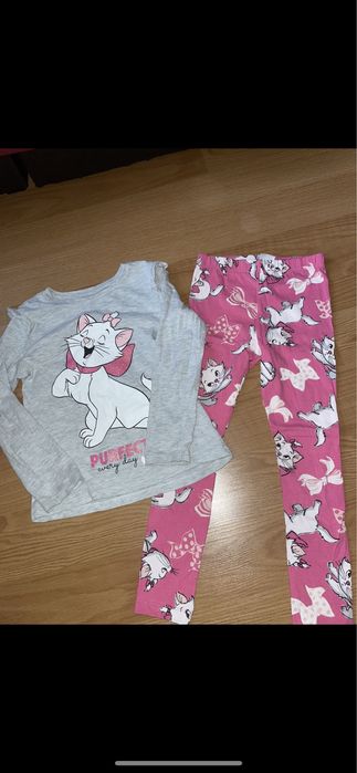 Pijama fetita  mov 104,compleuri 116