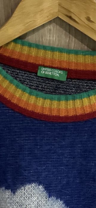 пуловер Benetton и блуза Valentino