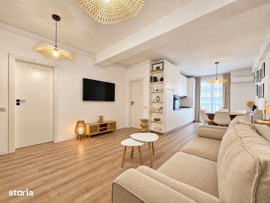 Apartament cu 2 bai si amenajare speciala, aproape de plaja