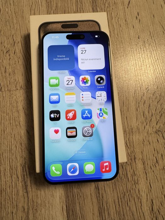 Vand Sau Schimb IPhone 15 PRO max Natural Titanium 256Gb Neverlocked