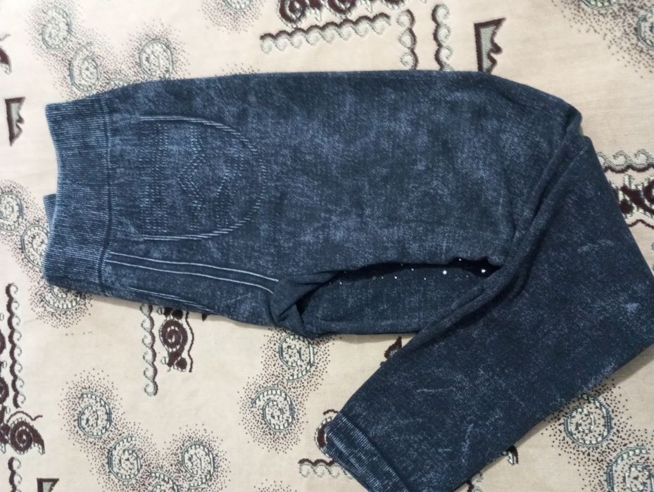Colanți gri cu pietricele mărimea 38
