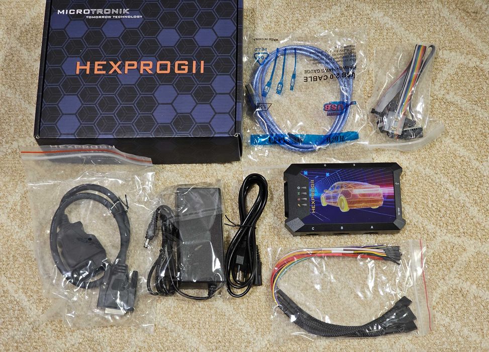 Programator Hexprog II Lite Chip Tuning Tool Master version  Cars, Trucks, Bikes and Boats