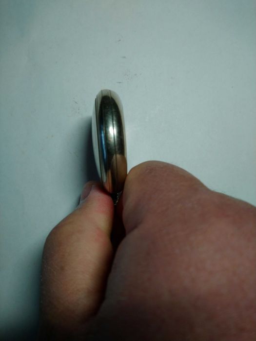 Съветски джобен механичен часовник.