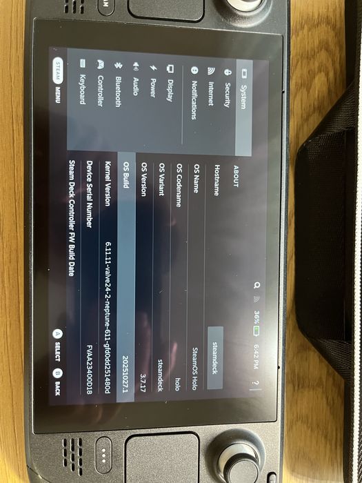 Steam Deck LCD 512GB + 256GB San Disc Ultra