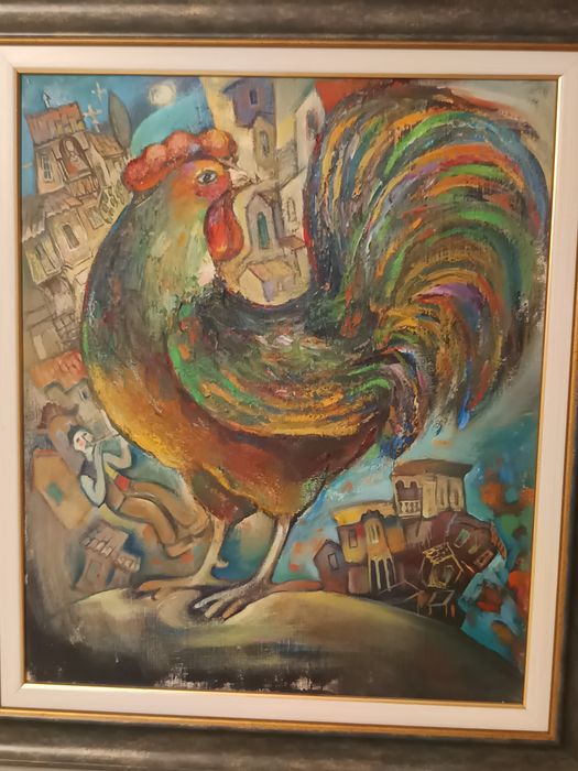 Колекция 3 картини с петли на Благовест Зерлиев и други на млади автор