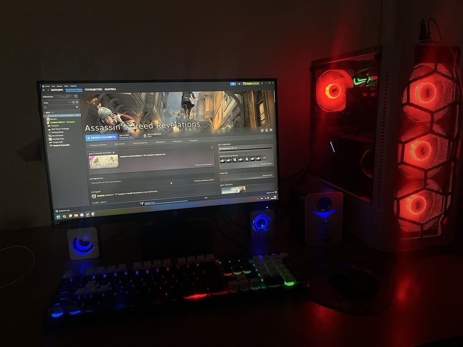 Компьютер и блок 1256GB