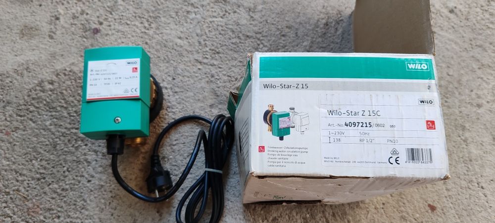 Помпа "Wilo" mod. STAR - Z 15C