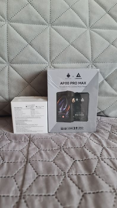 Най-новия Hidizs ap80 pro MAX с подарък IEM's KZ EDX PRO