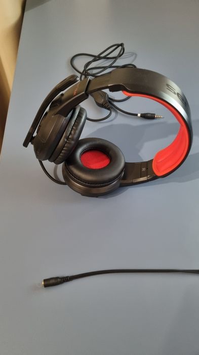 Căști Gaming Serioux Ruari, Negru