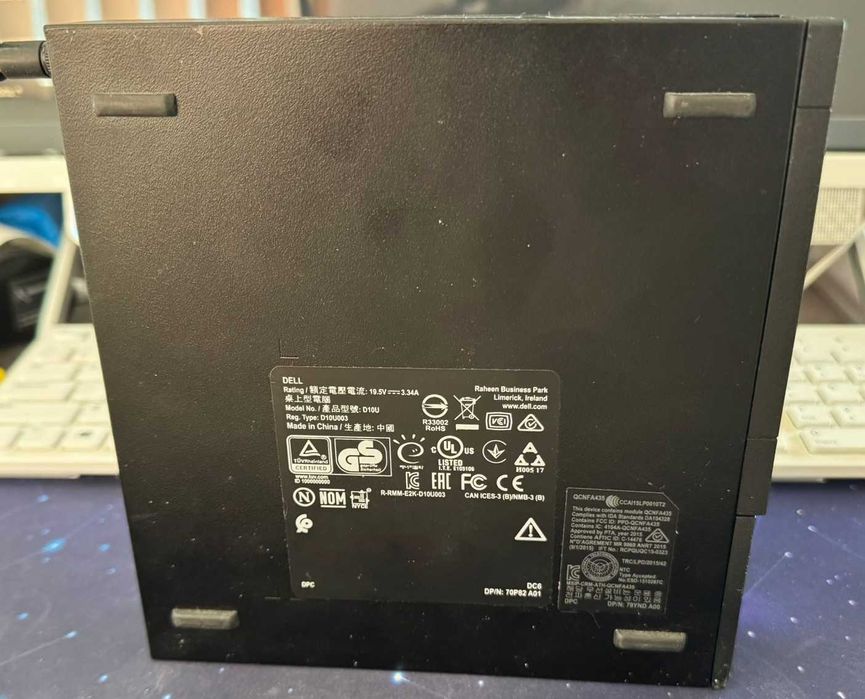 DELL OptiPlex 3060 Mini PC Intel Core i5-8400 2.80GHz 16GB DDR4 512GB SSD + Windows 10 Pro