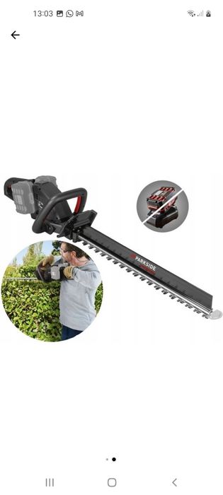 Trimmer gard viu Parkside 40V PPHSA 40 Li B2 sigilat garantie