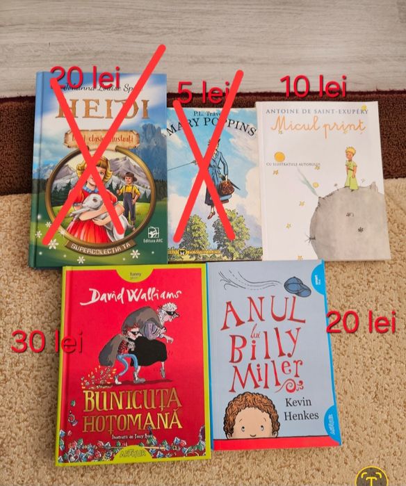 Carti de povesti de scoala