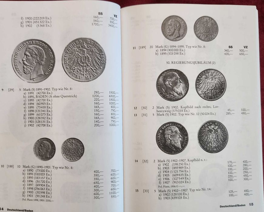Каталог - немски монети / Kleiner Deutscher Münzkatalog
