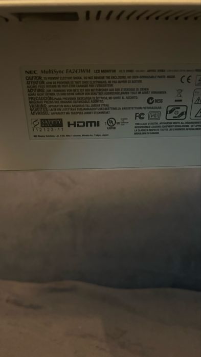 Monitor Multisync EA243WM