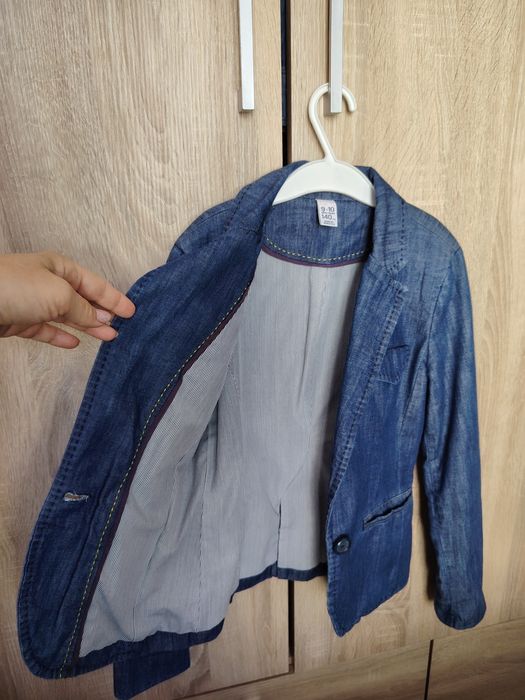 Детско дънково сако Zara