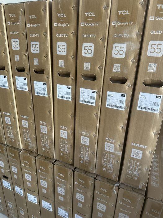 Телевизор TCL 55T6D QLED новый 2026 оригинал Прошивка Доставка