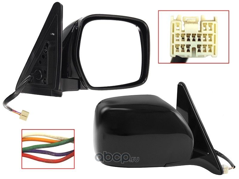 Зеркало левое Toyota Hilux