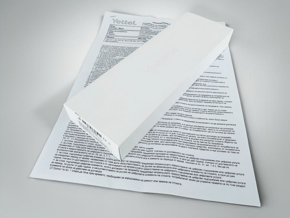 Apple Watch 11 GPS 2025 46mm Space Grey НЕРАЗПЕЧАТАН! 3г. Гаранция!