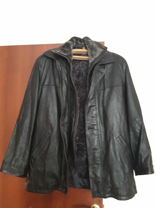 Куртка мужская, кожаная