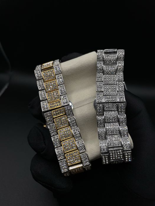Rolex Datejust Iced Out 41mm Мойсанит