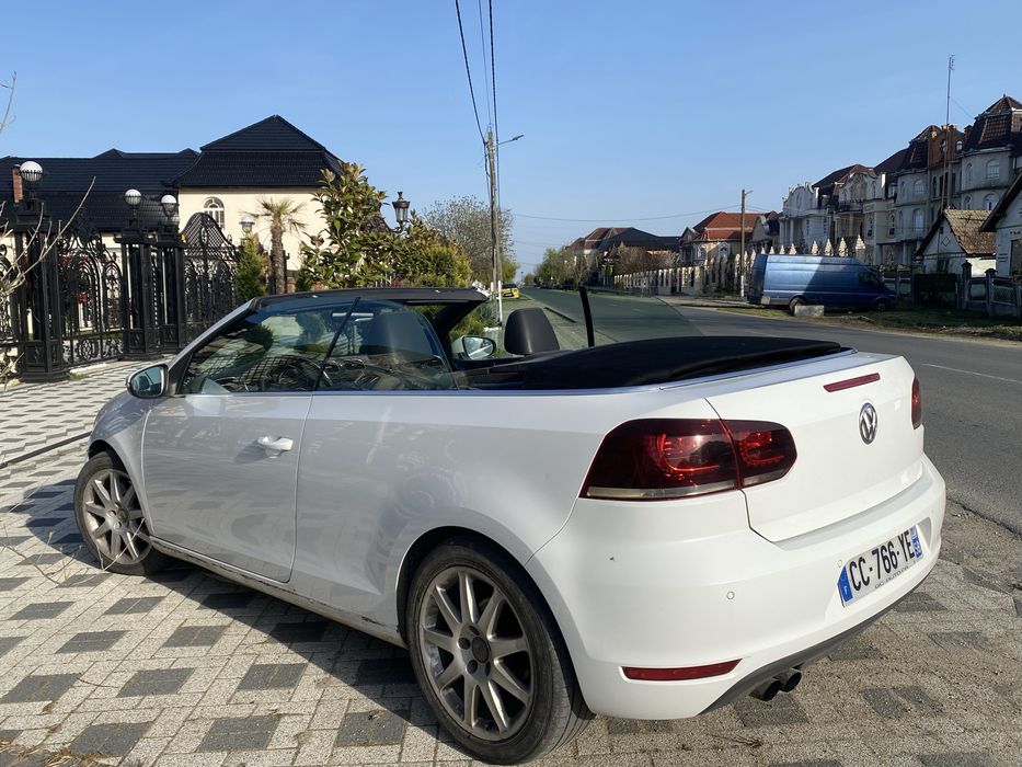 Volkswagen Golf VI cabriolet 2012 2.0Tdi 140 cai
