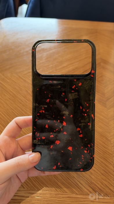 Iphone 17 pro max carbon чехол