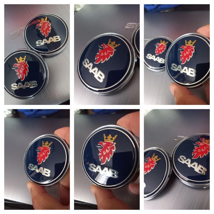 SAAB - set 4 capace pentru jante aliaj