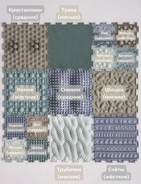 Ортопедические коврики в наличии (пазл)