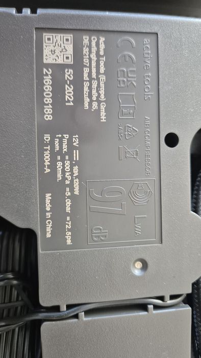 Оригинален НОВ компресор за гуми Пежо,Ситроен, Peugeot,Citroen