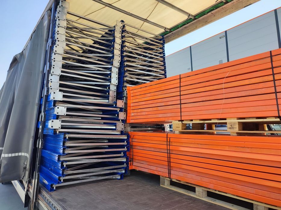 Rafturi metalice pentru paleti