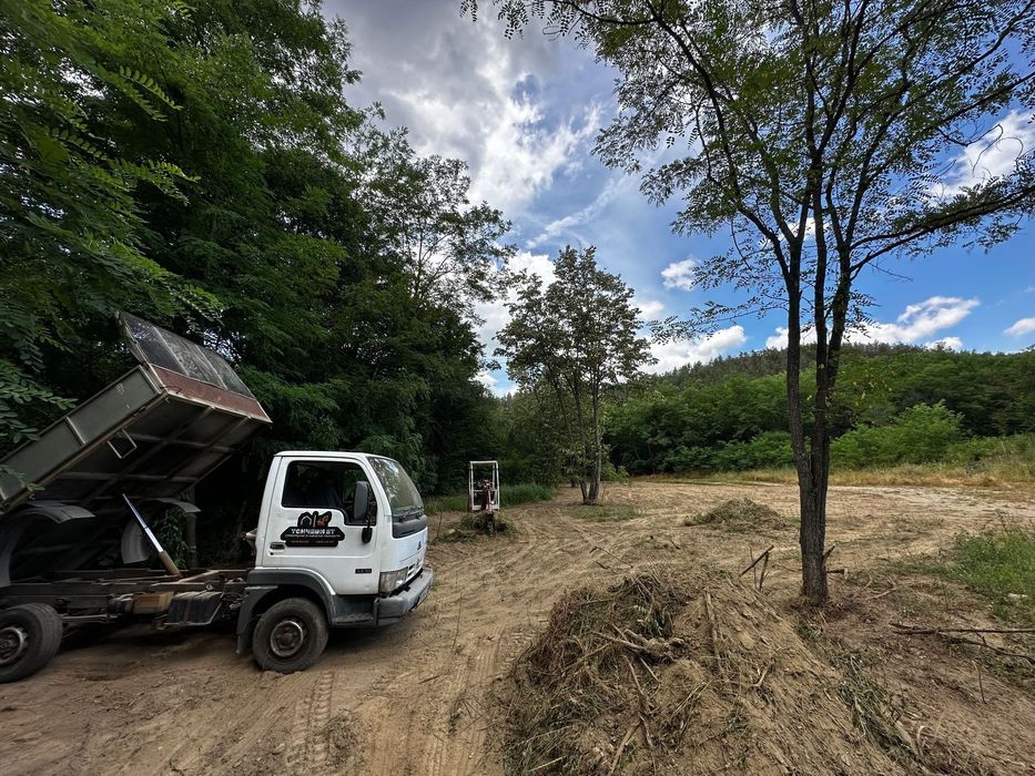 Услуги с комбиниран багер и мини багери