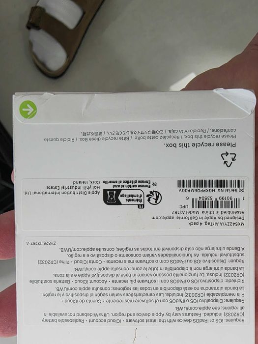 Pachet 4 AirTag Apple 2nd generation
