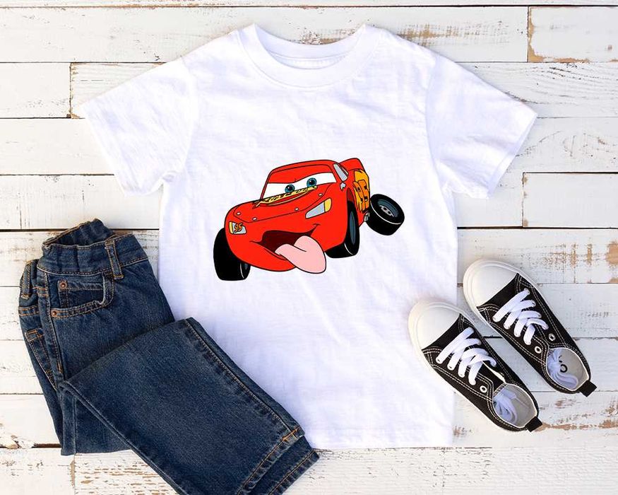 Тениски с Cars, Детски тениски с Колите