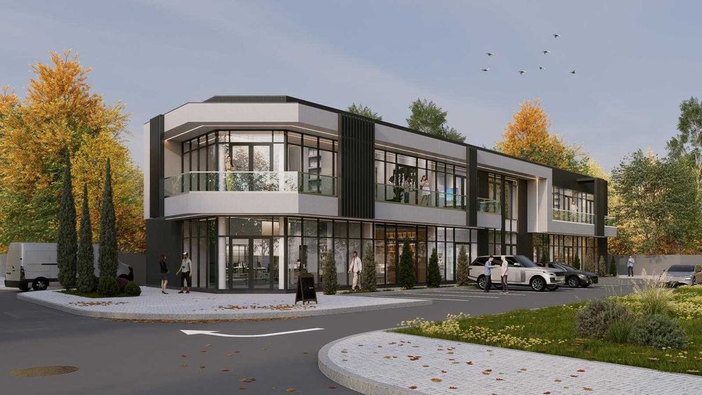 TEREN DE VÂNZARE – DUMBRĂVENI, ILFOV | 1.140 MP | Proiect spatii comerciale in curs de autorizare - Vedere 2