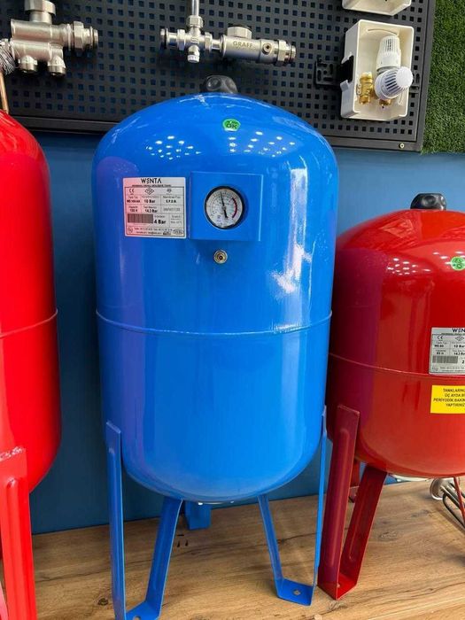 Гидроаккумуляторы - gidroakkumlyator RASH bak 100L membrana 500l