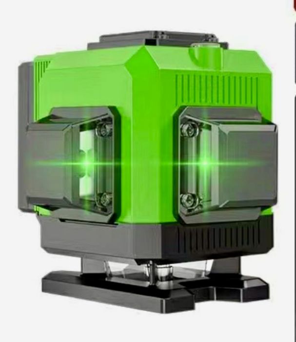 Лазерный Уровень, 2Д, 8 лучей, в комплекте сумка, уровень