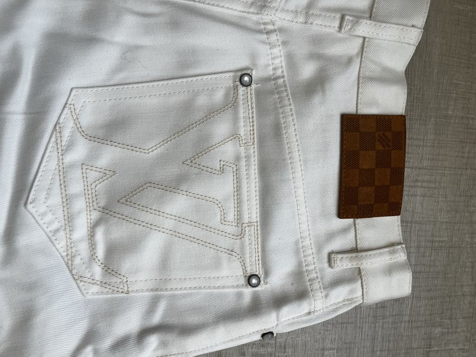Къси дънки Louis Vuitton
