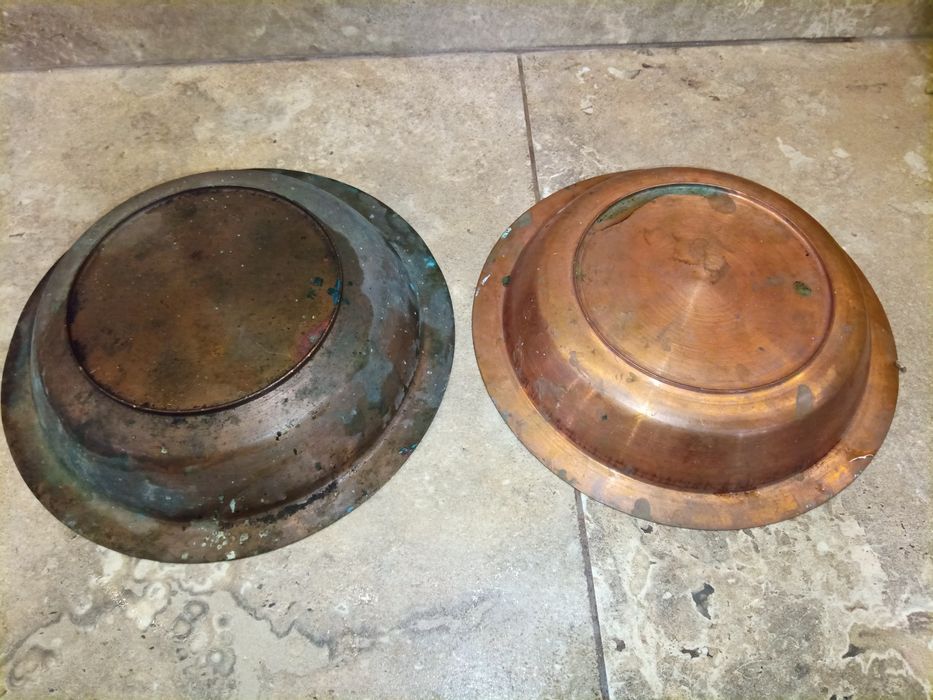 Медни бакърени чинии -2 бр. 20лв /бр