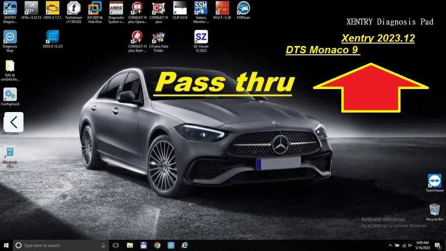 Tester auto Mercedes, VW, Renault, BMW, Opel, Ford, Honda, Scanmatik