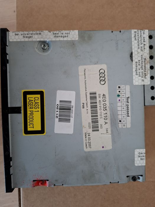 DVD навигация и CD chenger mp3 за MMI 2g High .