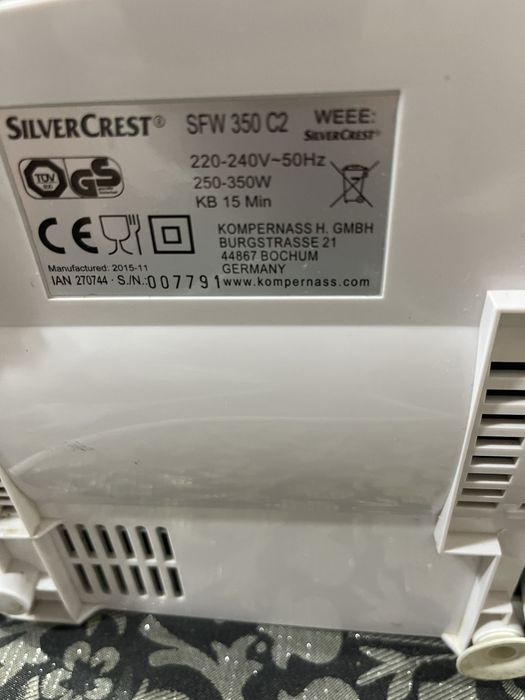 Masina de tocat SilverCrest 1300w