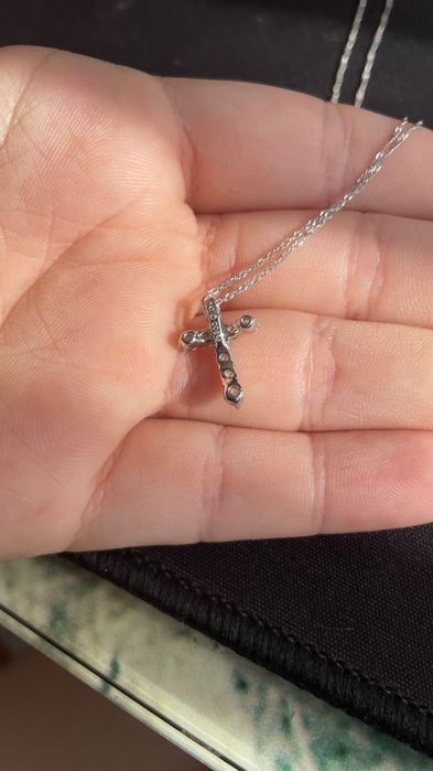 Lanț cu diamante naturale de 0,50ct