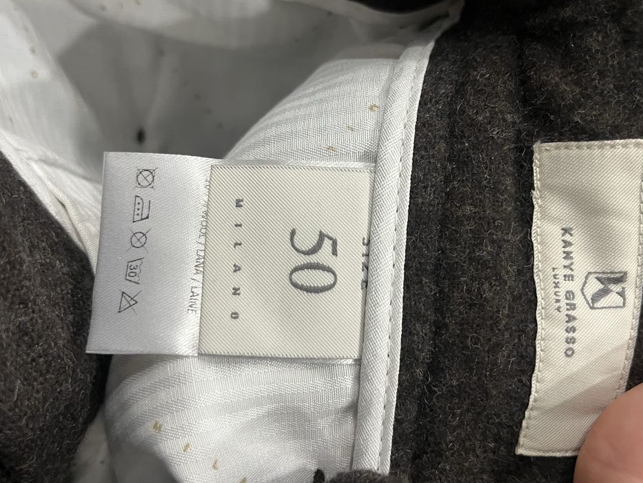 Шерстянные брюки Kanye Grasso