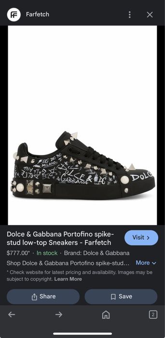 Dolce & Gabbana sneakers 45