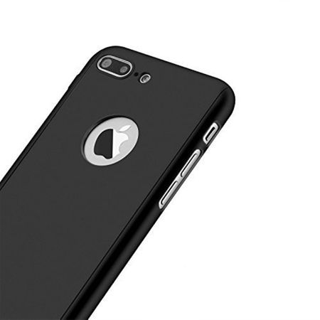 Huse 360 de grade pentru iPhone 7 Plus - Full Body, Negru
