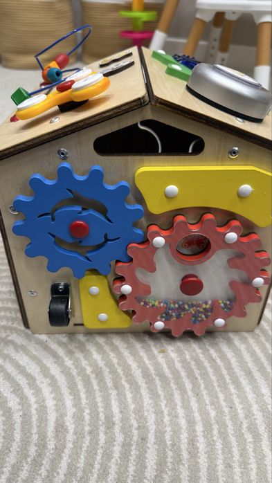 Бизиборд деревянный