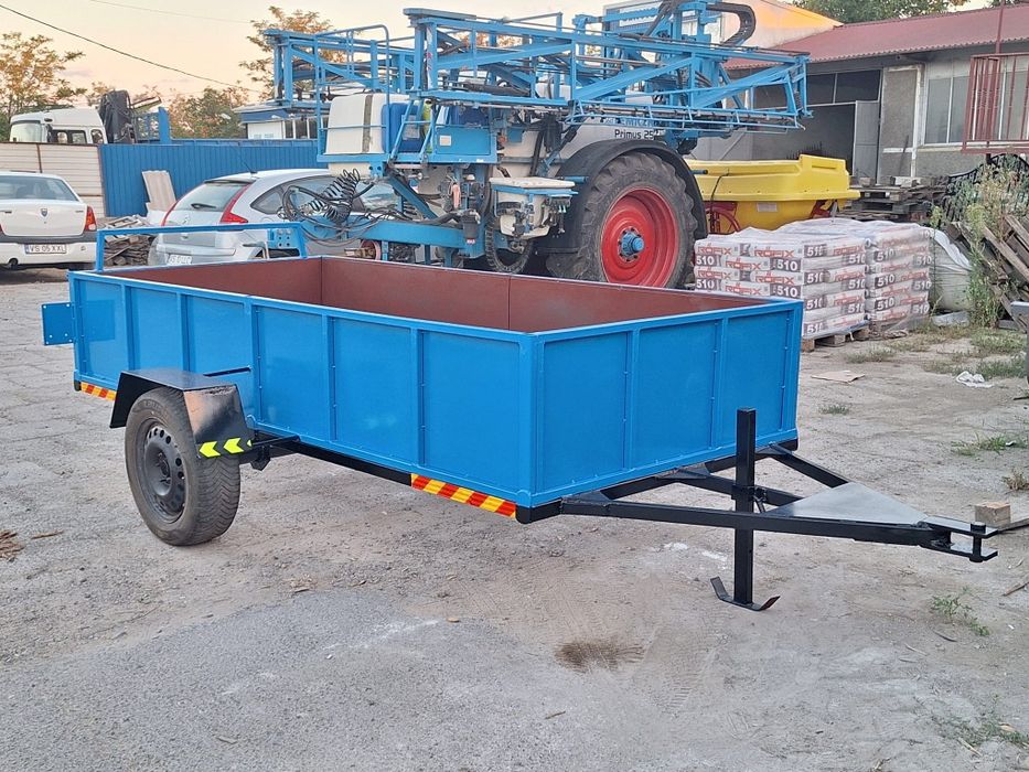 Remorca metalica cu o  axa